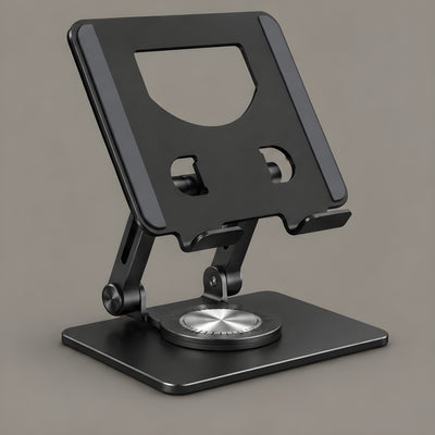 Pivot tablet stand in black