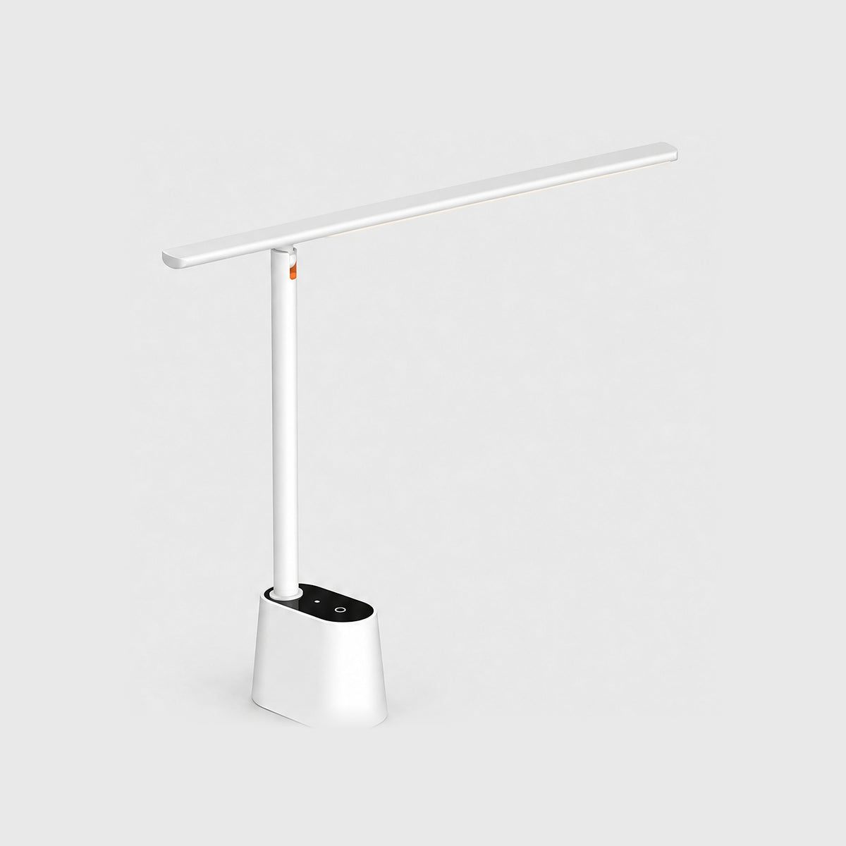 Lintel folding LED desk lamp in white