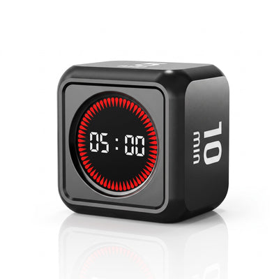 Black Cube Pro flip timer showing 5 minutes