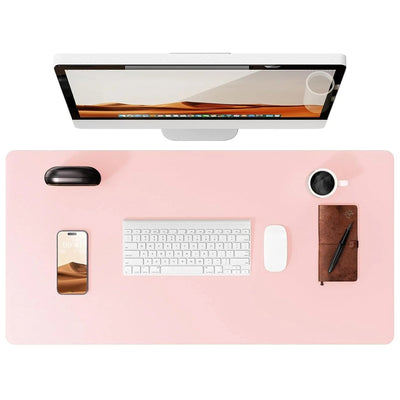 Flow desk mat in light pink
